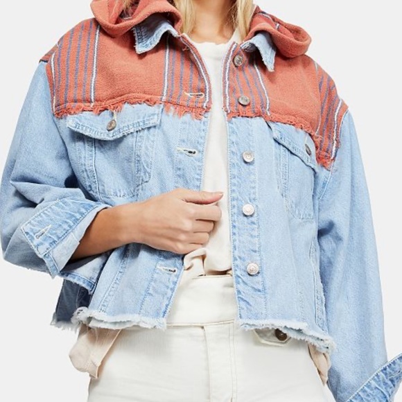 Free People Jackets & Blazers - Free People denim jacket